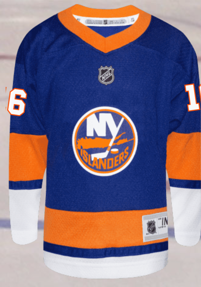 New York Islanders #16 Gatcomb Infant Home Replica Jersey