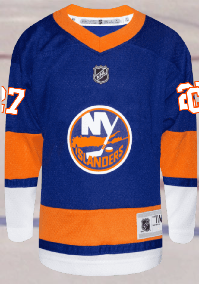 New York Islanders #27 Lee Infant Home Replica Jersey