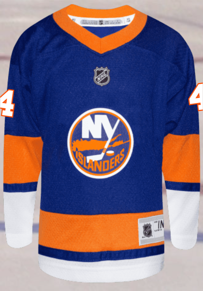 New York Islanders #4 DeAngelo Infant Home Replica Jersey