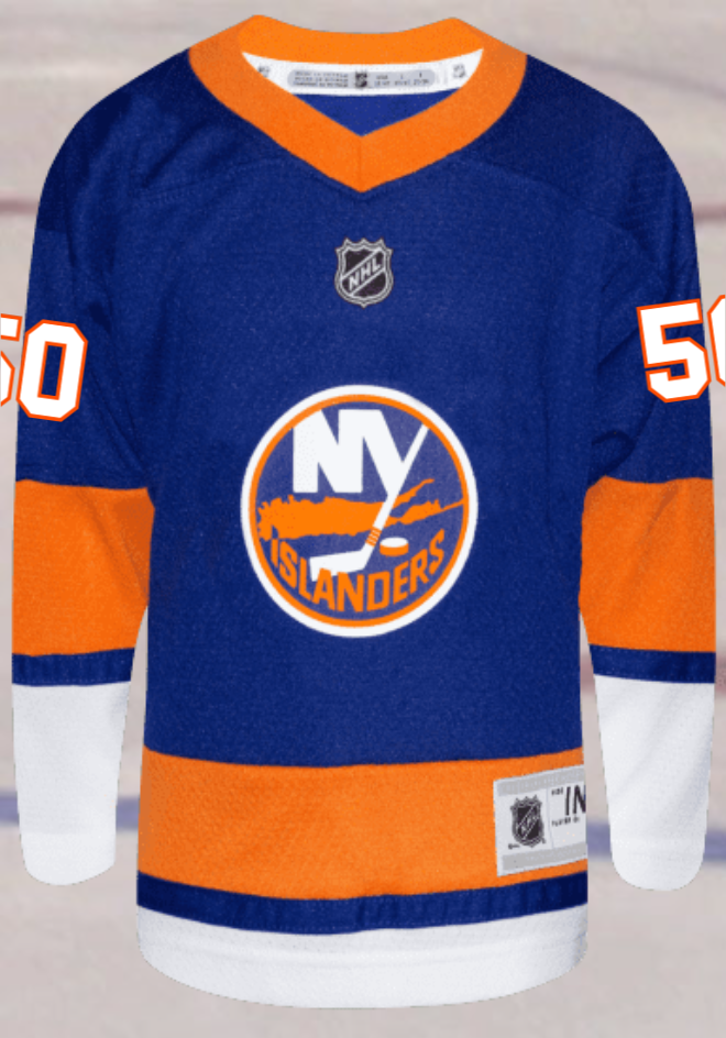New York Islanders #50 Hogberg Infant Home Replica Jersey