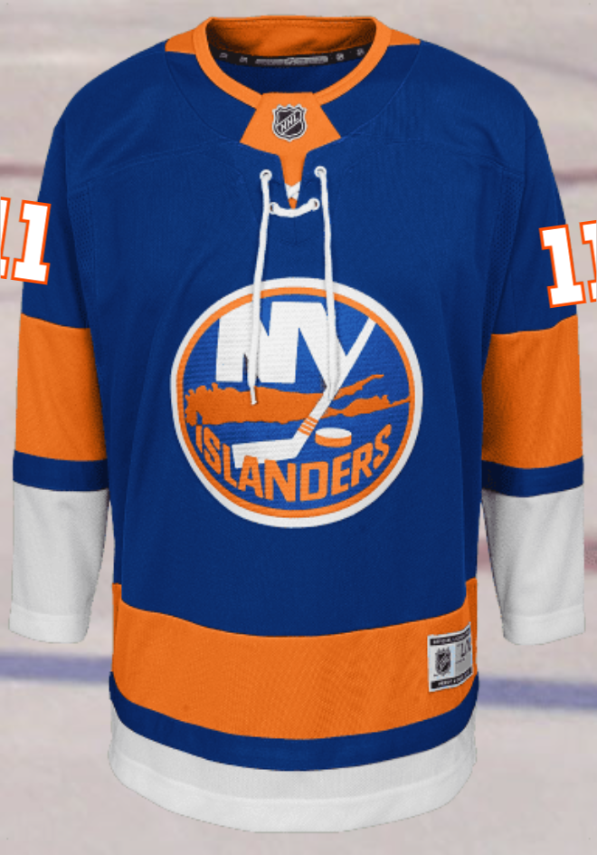 New York Islanders #11 Duclair Youth Home Replica Jersey