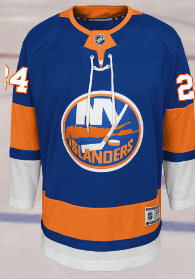 New York Islanders #24 Mayfield Youth Home Replica Jersey