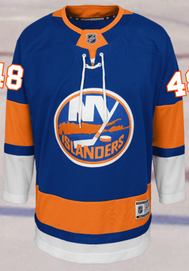 New York Islanders #48 Schaefer Youth Home Replica Jersey