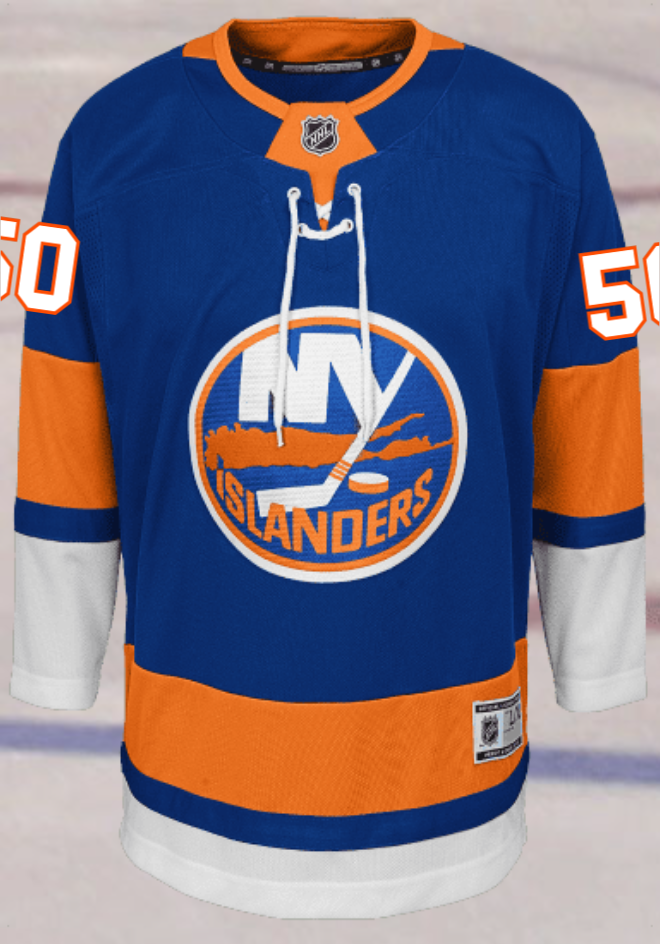 New York Islanders #50 Hogberg Youth Home Replica Jersey
