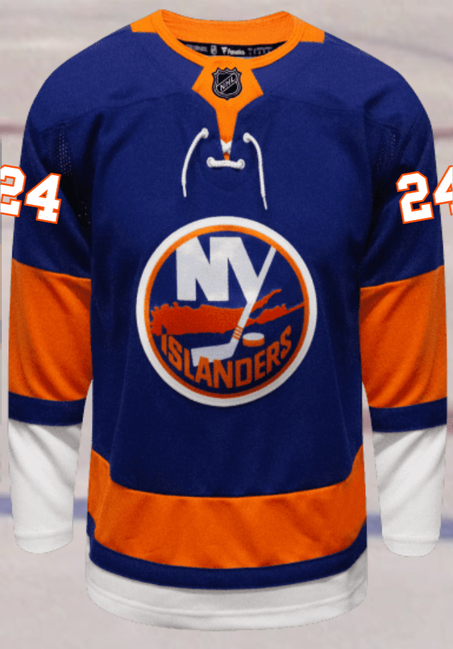 New York Islanders #24 Mayfield Men's Premium Home Jersey