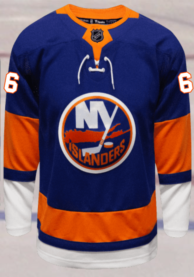 New York Islanders #6 Pulock Men's Premium Home Jersey