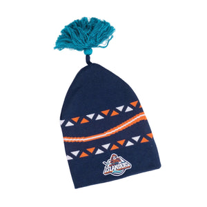 New York Islanders Reverse Retro beanie with orange and white stripe made by Adidas