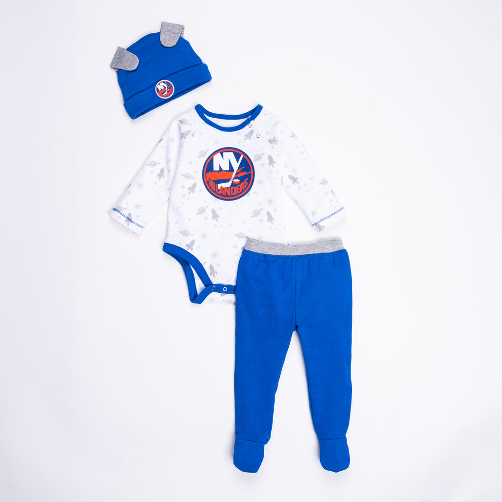 New York Islanders Infant blue and white set
