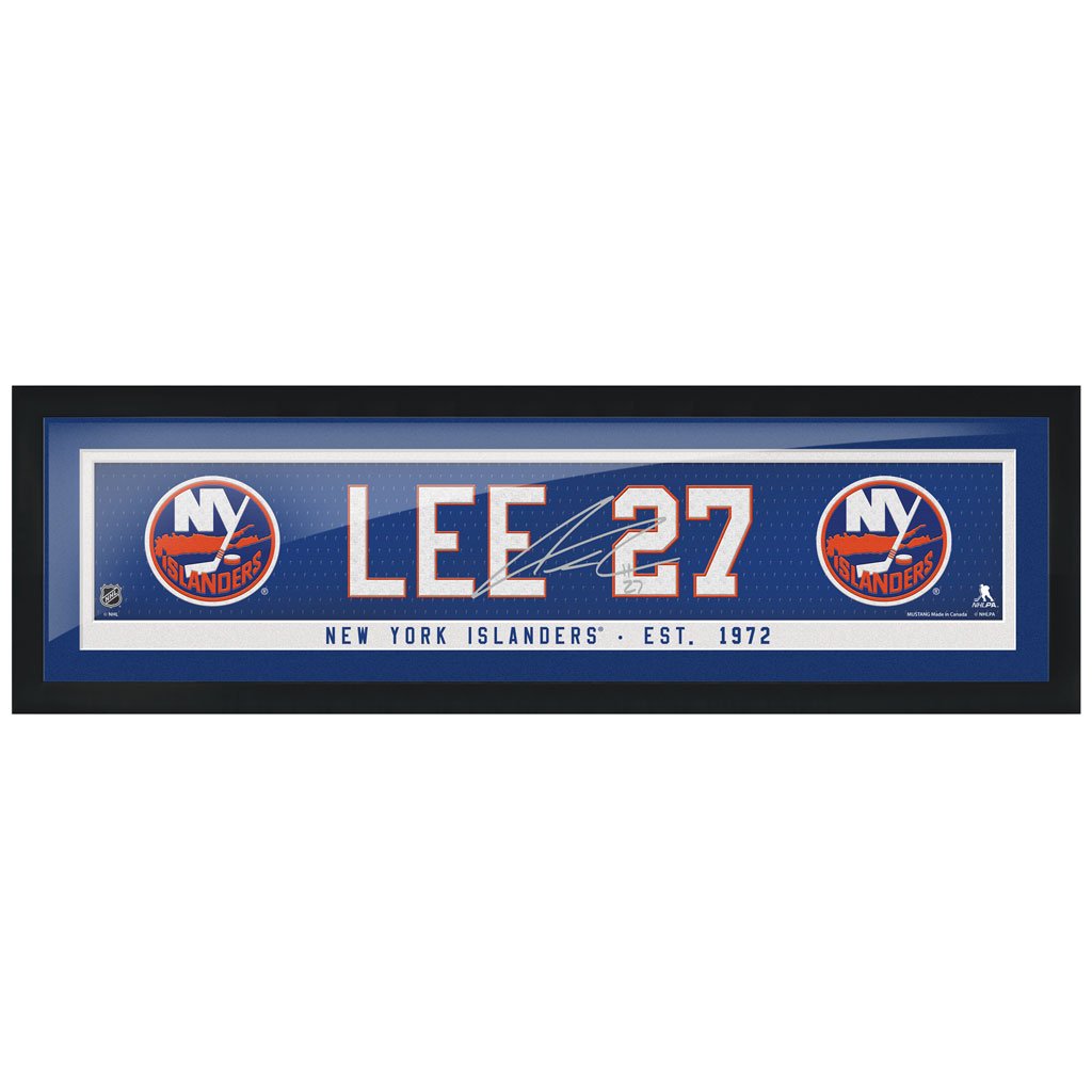 New York Islanders PA Player 6x22 Frame - Lee