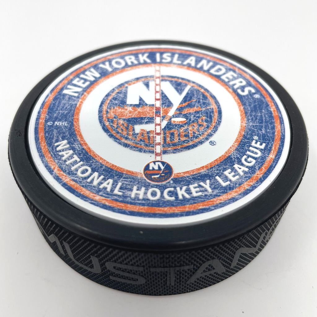 New York Islanders Center ice Puck