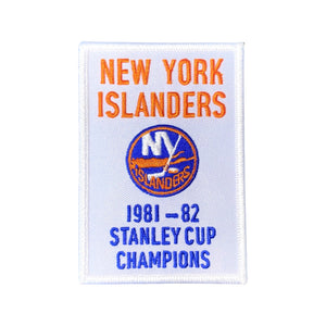 Islanders 81-82 Stanley Cup Champions Patch