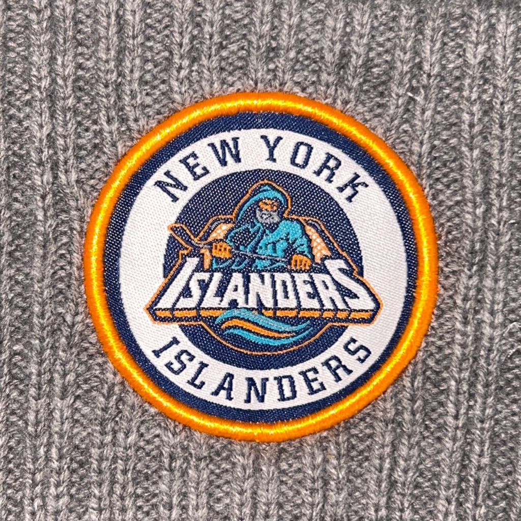 Islanders Fisherman Highline Cuff Knit - Dark Grey