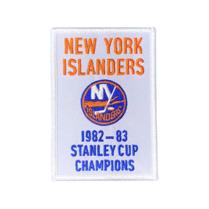 Islanders 82-83 Stanley Cup Champions Patch